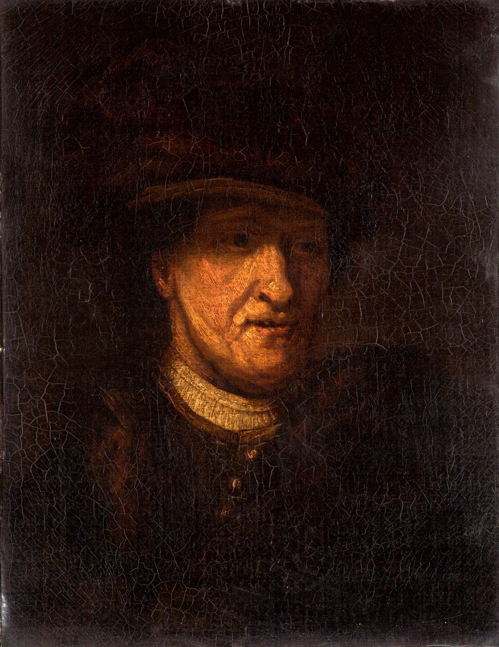 Head of a Man, ca. 1825 av Rembrandt van Rijn