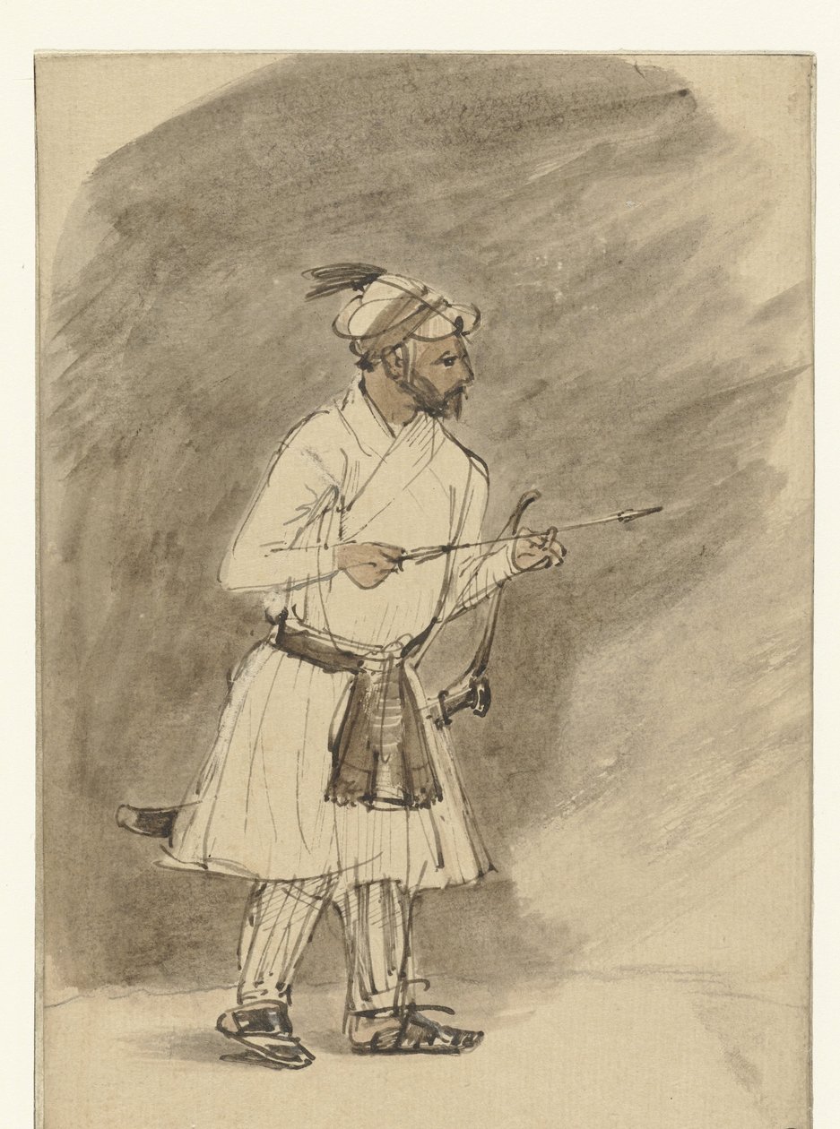 Indisk bueskytter av Rembrandt van Rijn