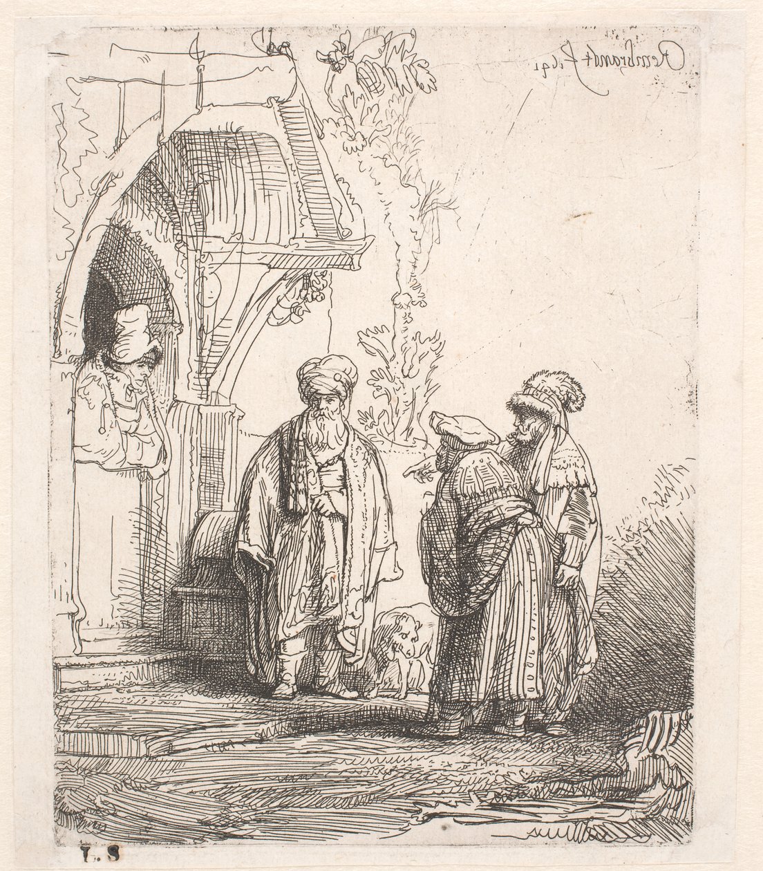 Jakob og Laban () av Rembrandt van Rijn