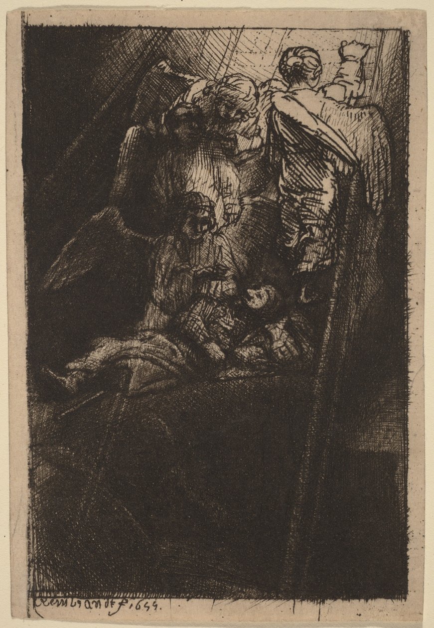 Jakobs stige av Rembrandt van Rijn
