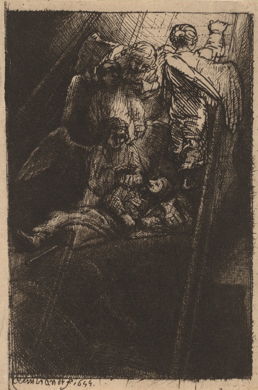 Jakobs stige, 1655. av Rembrandt van Rijn