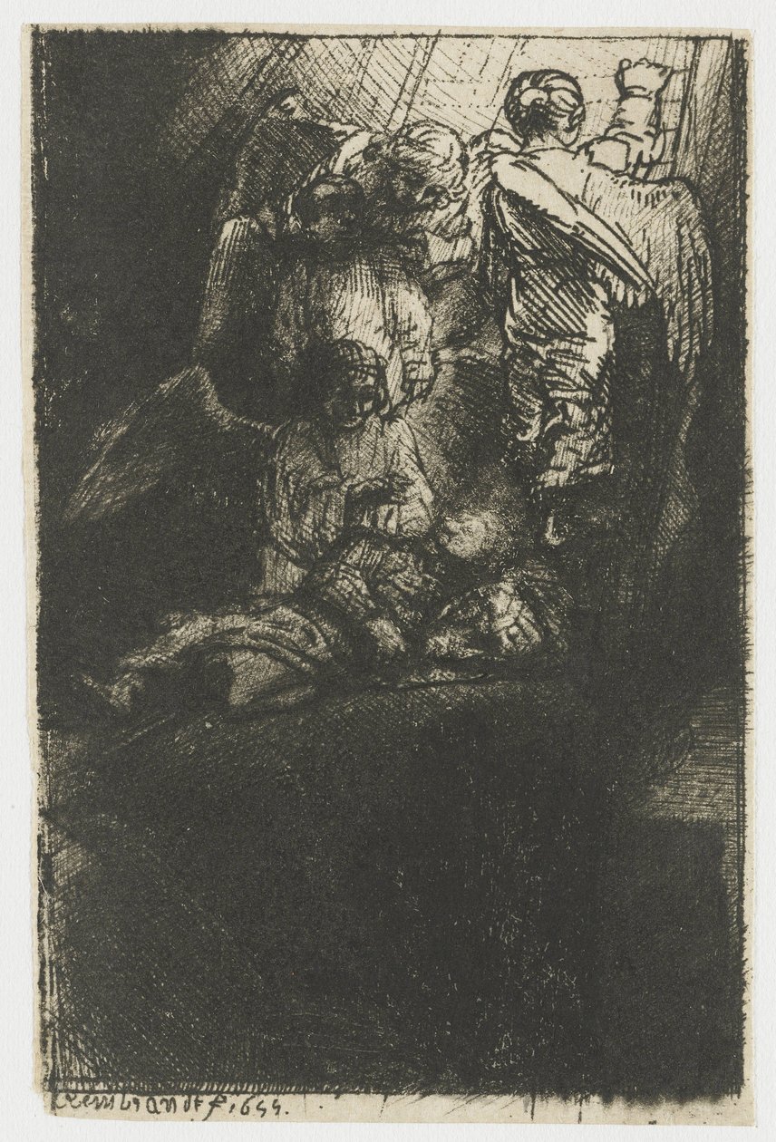 Jakobs stige av Rembrandt van Rijn