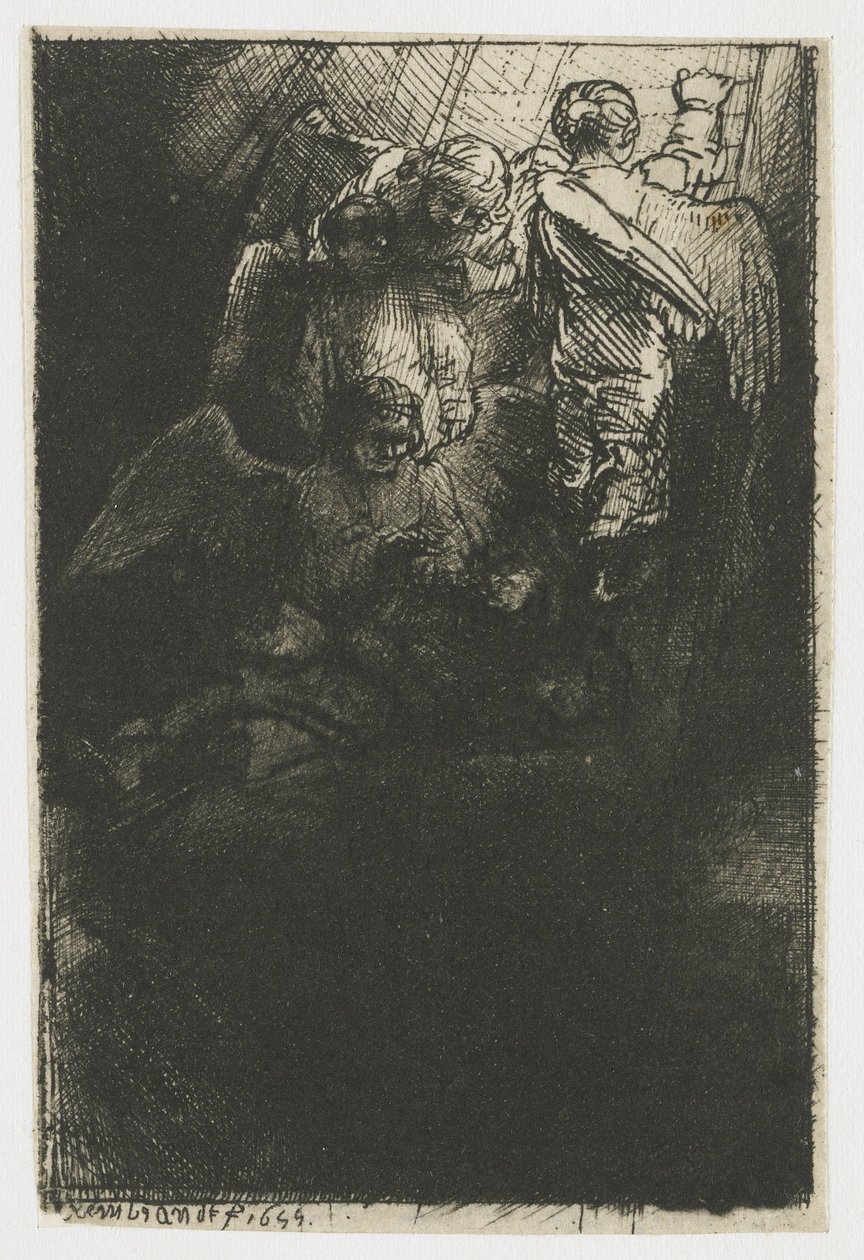 Jakobs stige av Rembrandt van Rijn