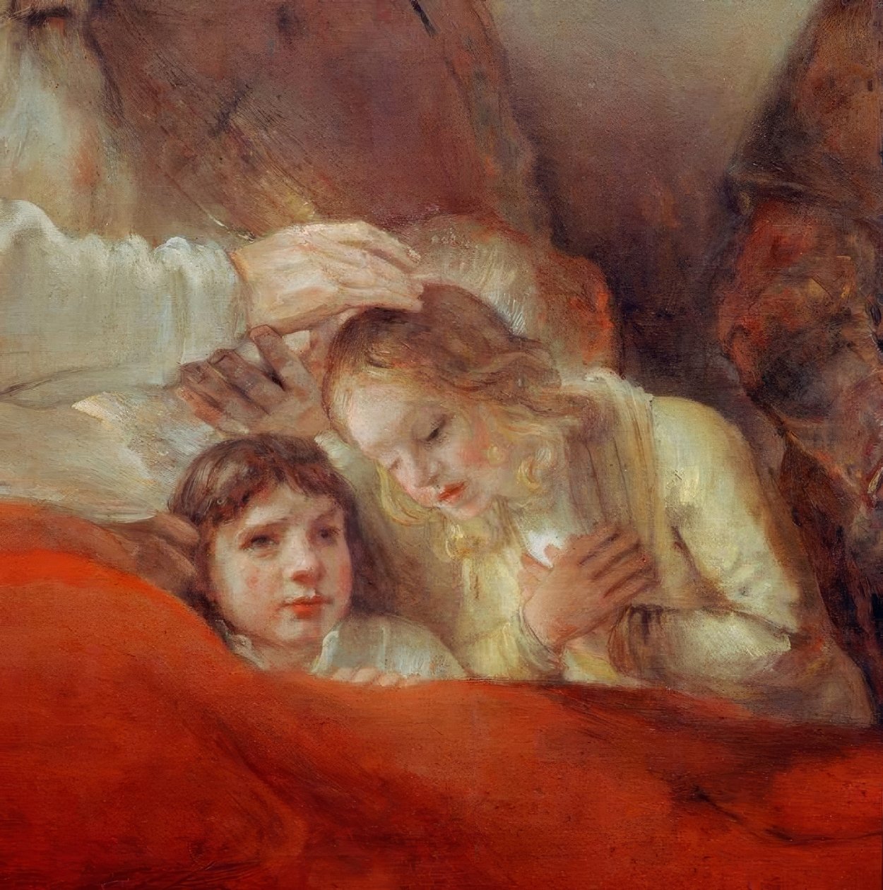 Jakobs velsignelse av Rembrandt van Rijn
