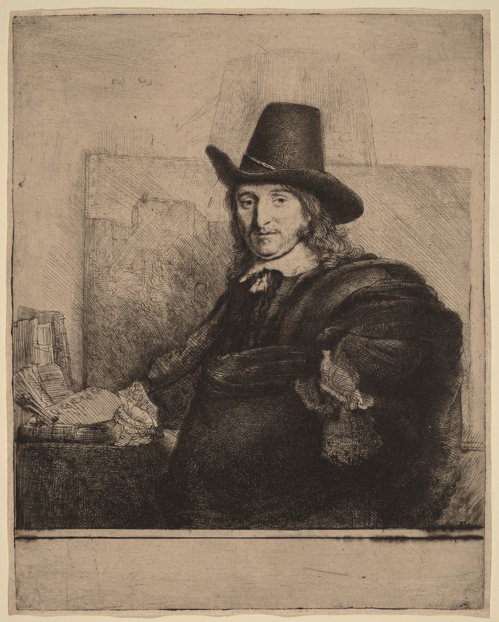 Jan Asselijn av Rembrandt van Rijn