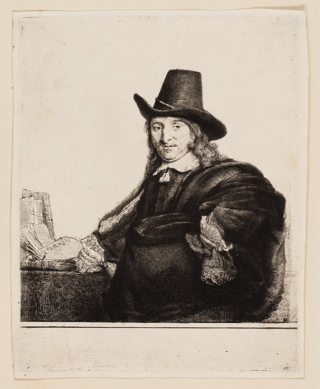 Jan Asselijn, maler av Rembrandt van Rijn
