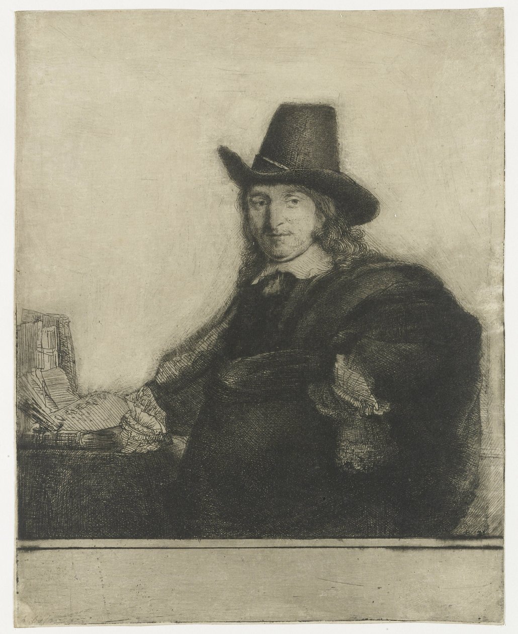 Jan Asselijn, maler av Rembrandt van Rijn