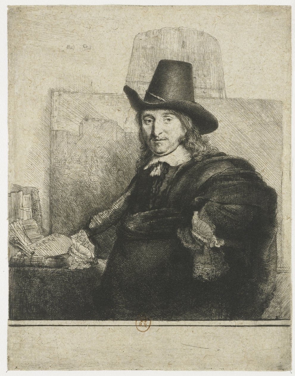 Jan Asselijn, maler av Rembrandt van Rijn