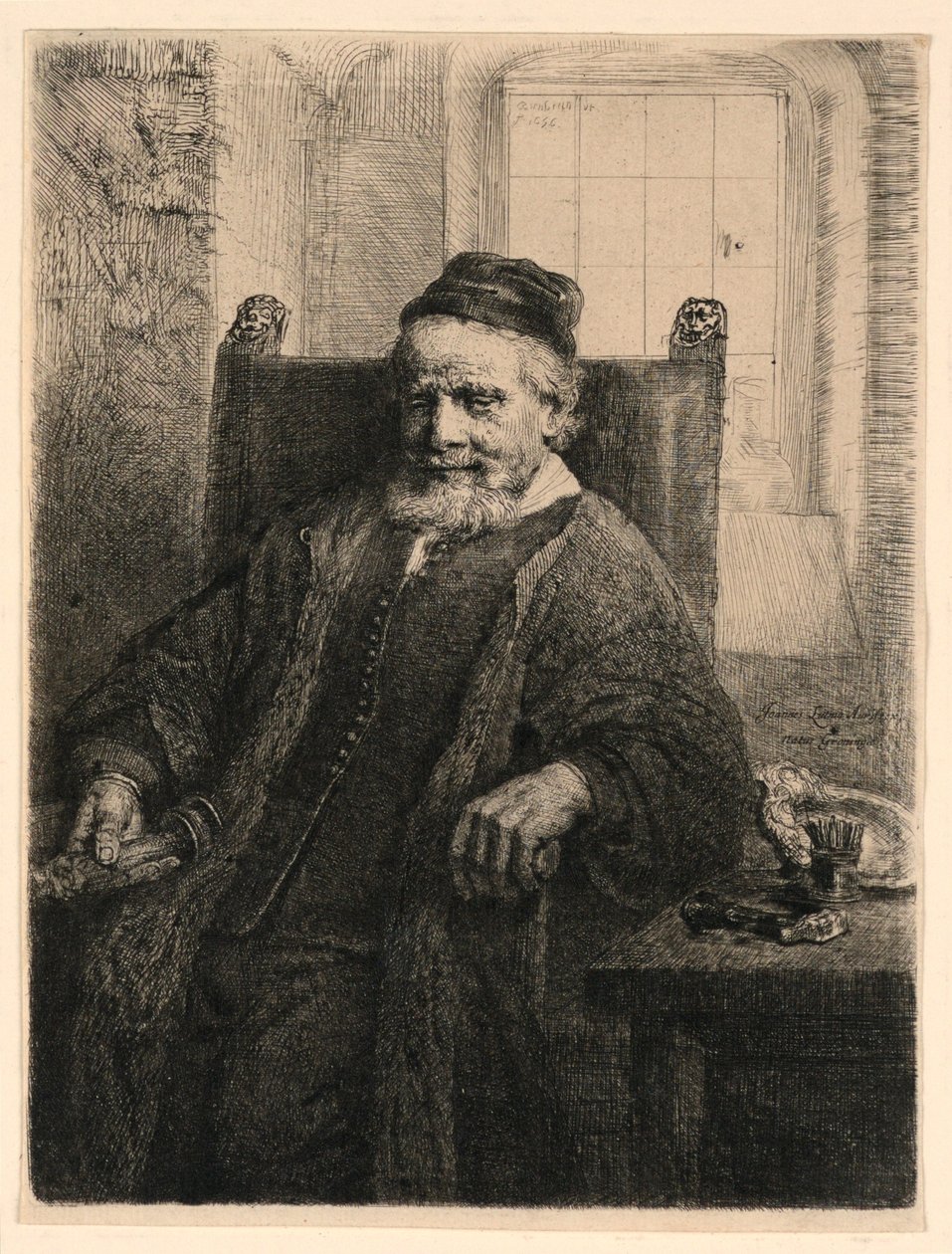 Jan Lutma, gullsmed av Rembrandt van Rijn