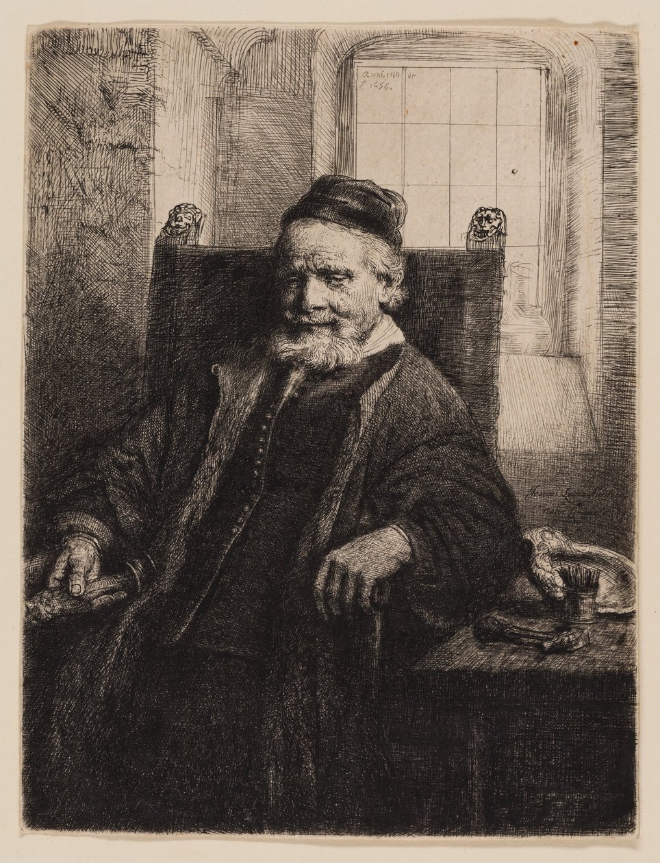 Jan Lutma, gullsmed av Rembrandt van Rijn