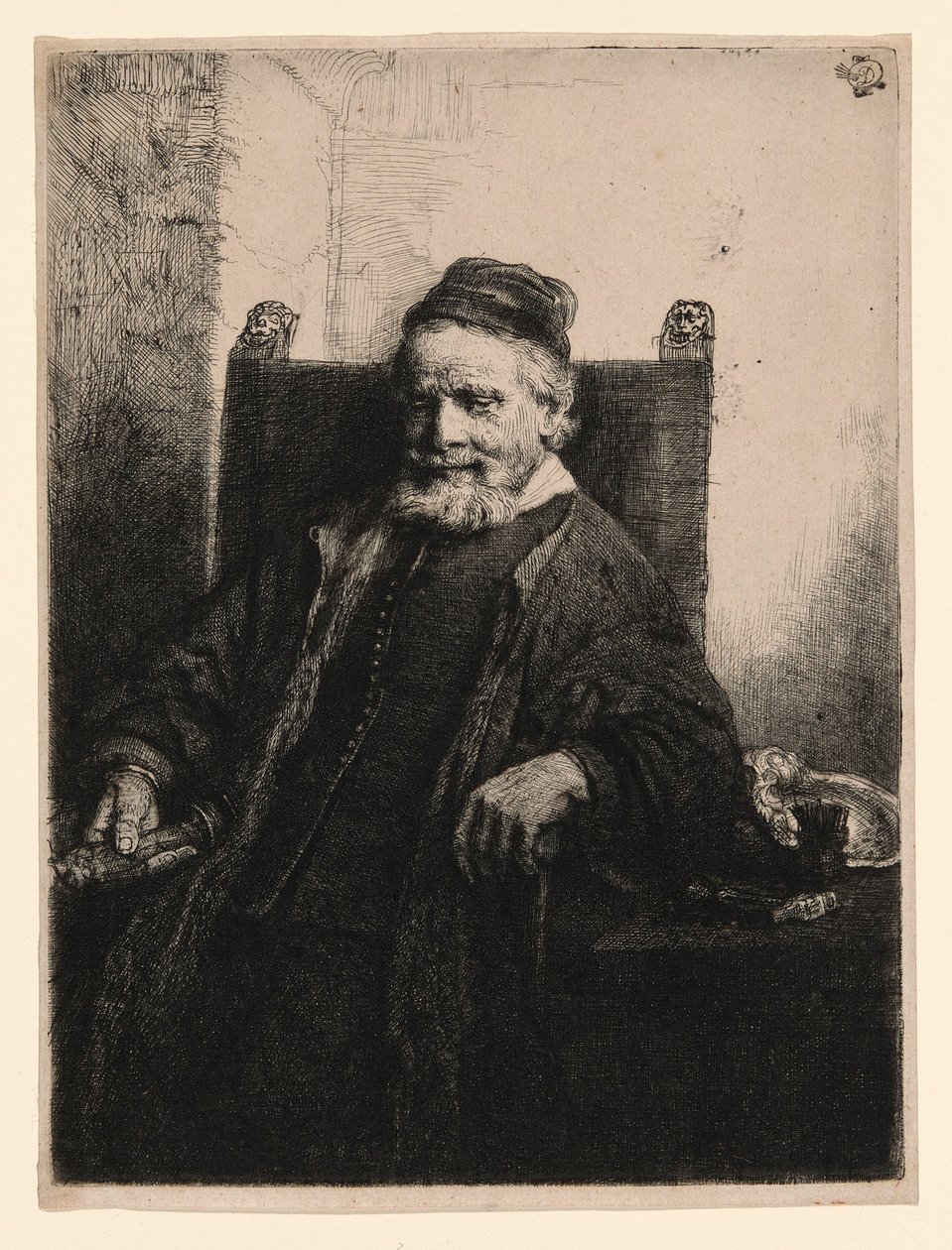 Jan Lutma, gullsmed av Rembrandt van Rijn