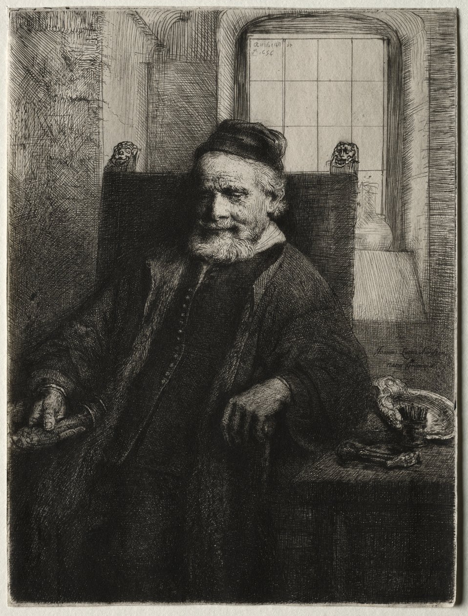 Jan Lutma, gullsmed av Rembrandt van Rijn