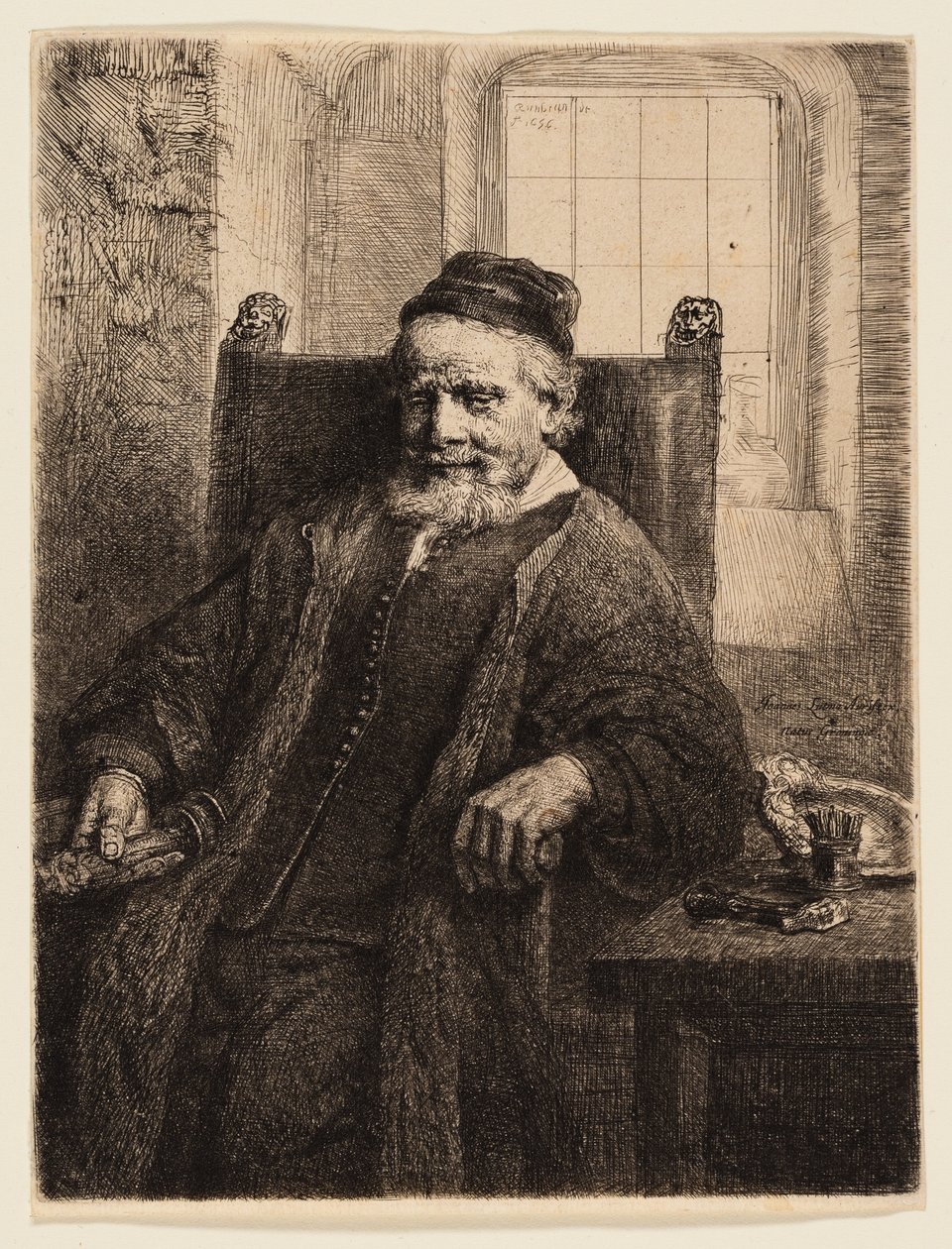 Jan Lutma, gullsmed av Rembrandt van Rijn