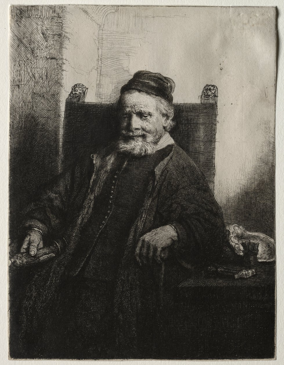 Jan Lutma, gullsmed av Rembrandt van Rijn