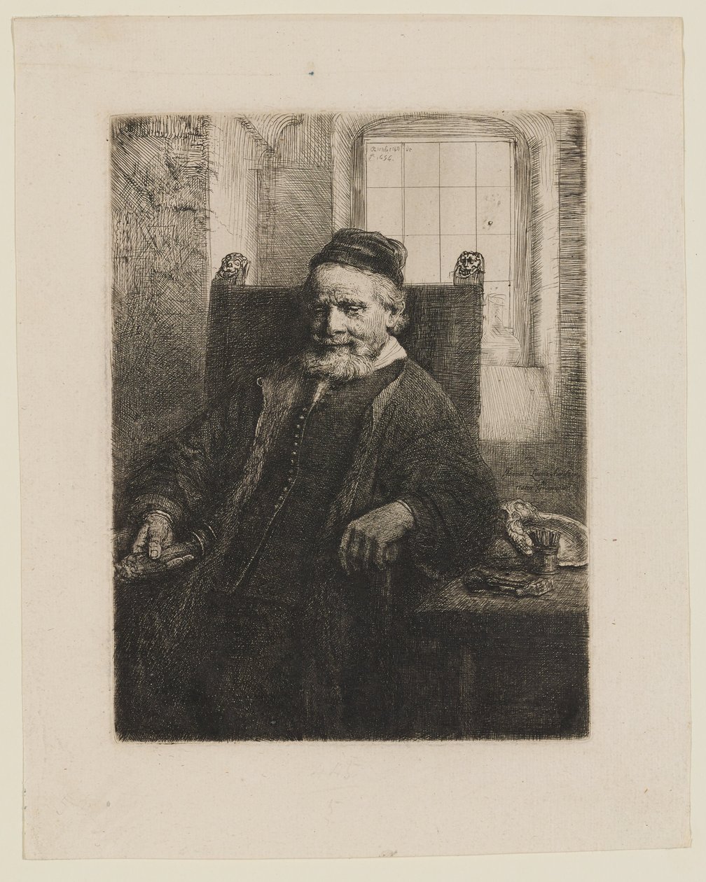 Jan Lutma, den eldste, gullsmed og billedhugger av Rembrandt van Rijn