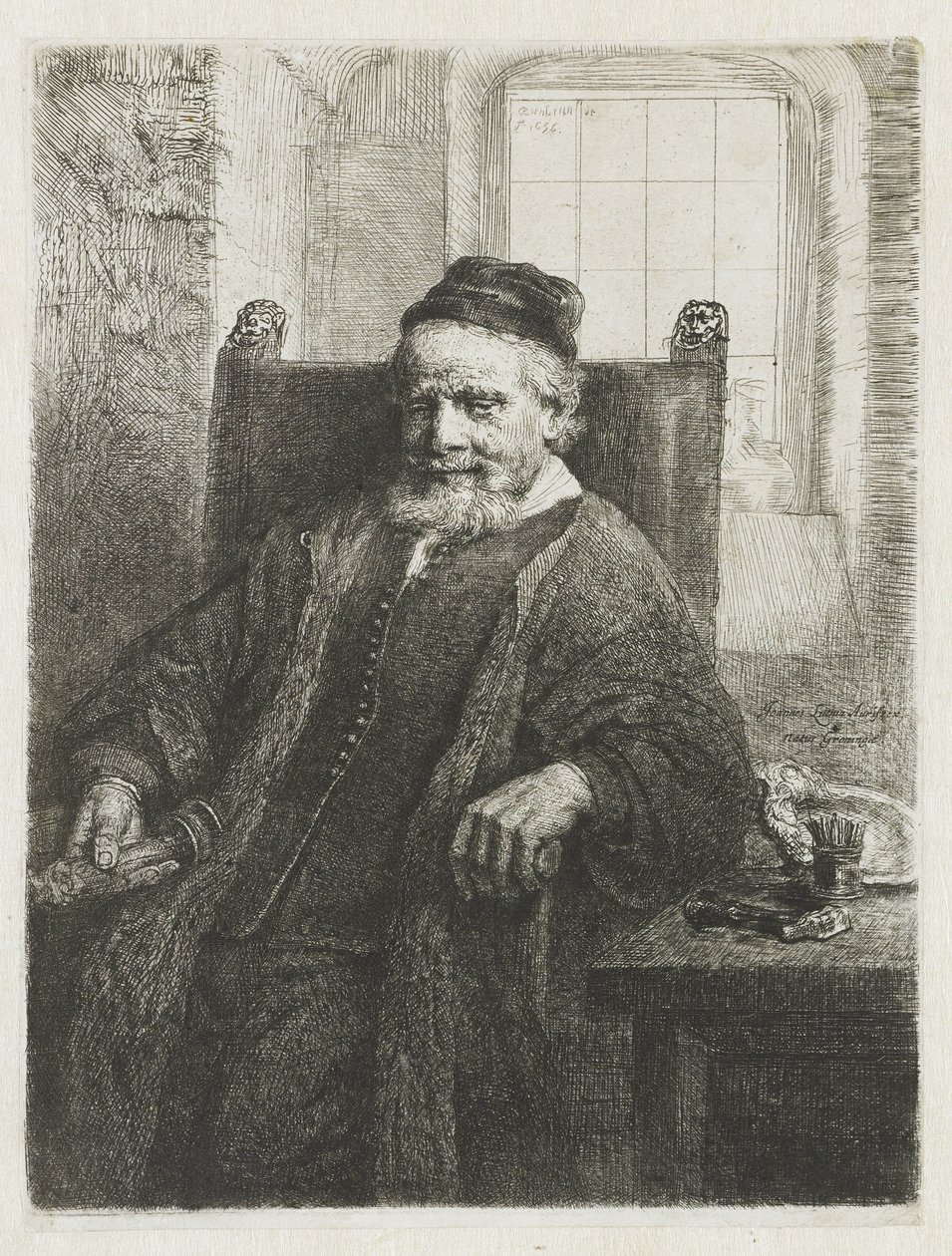 Jan Lutma, gullsmed av Rembrandt van Rijn
