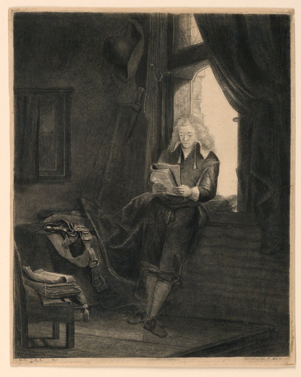 Jan seks av Rembrandt van Rijn