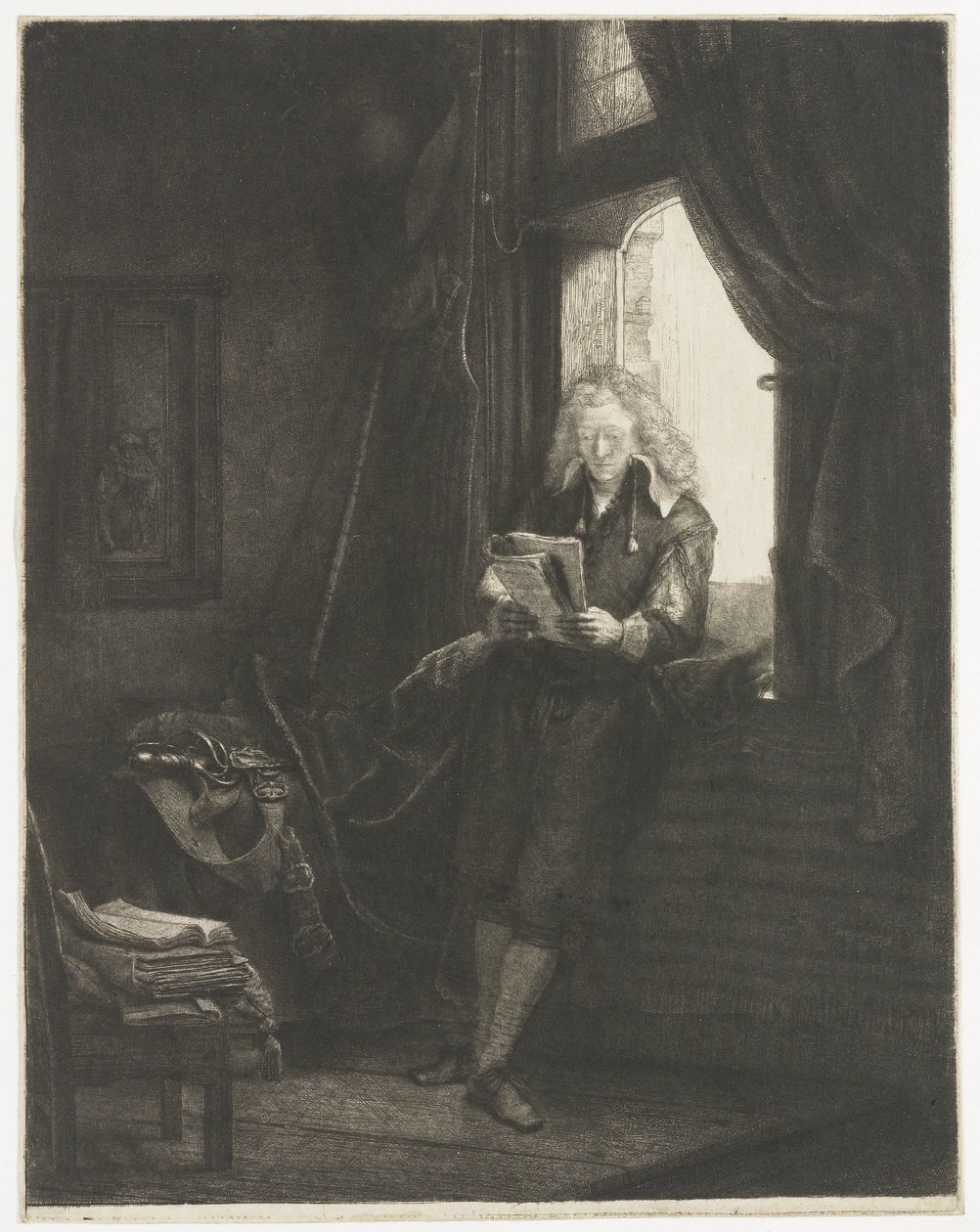 Jan Six av Rembrandt van Rijn