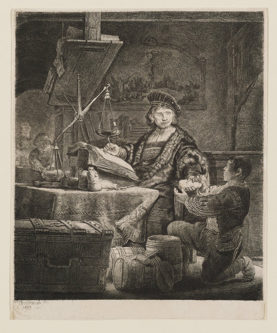 Jan Uytenbogaert, generalinnkrever av Rembrandt van Rijn