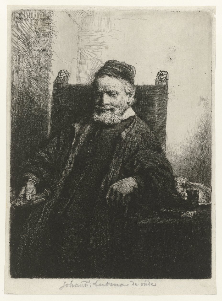 Johannes Lutma av Rembrandt van Rijn