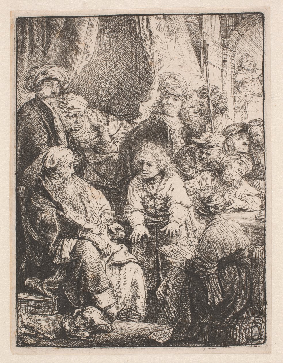 Josef forteller drømmene sine av Rembrandt van Rijn
