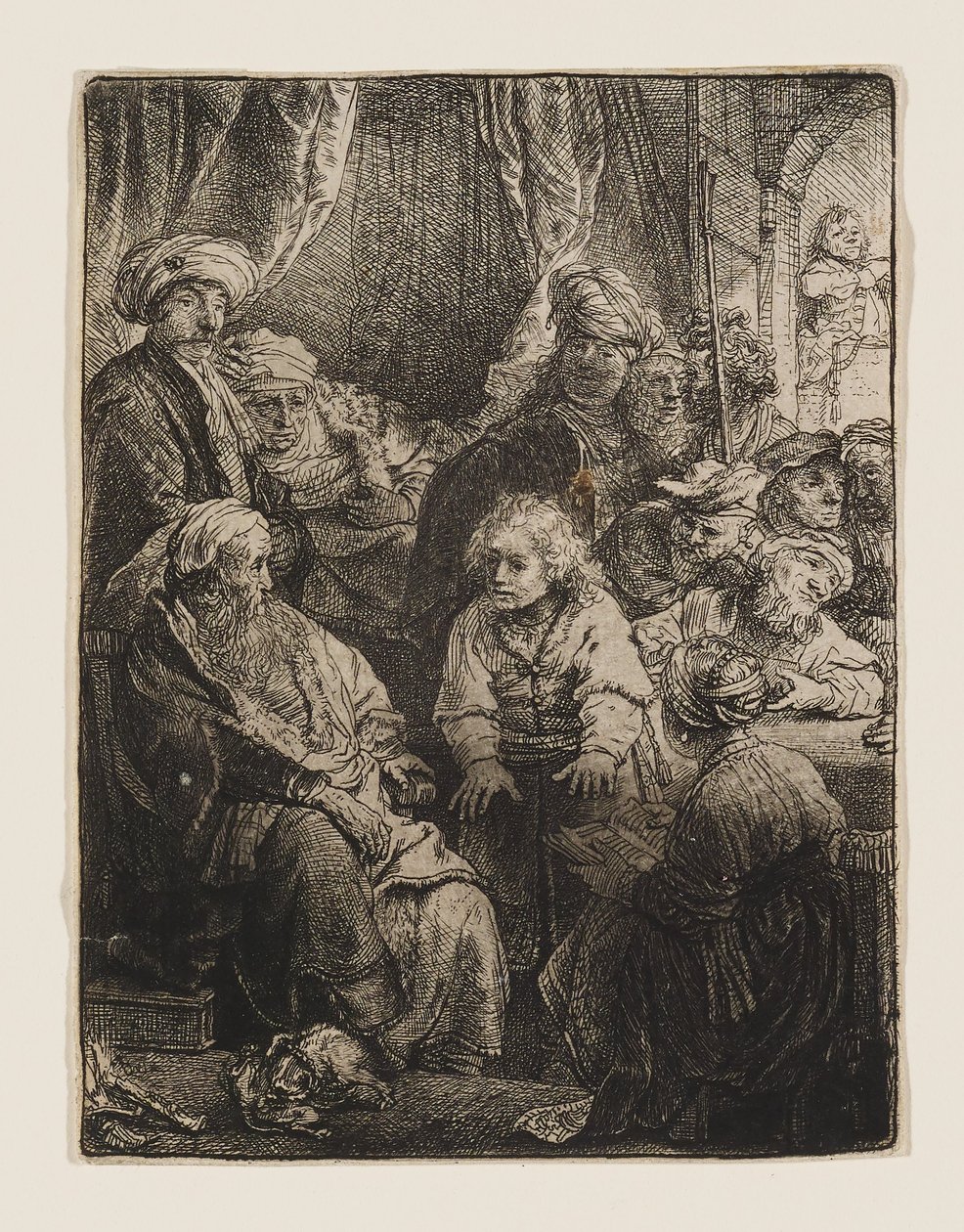 Josef forteller om drømmene sine av Rembrandt van Rijn