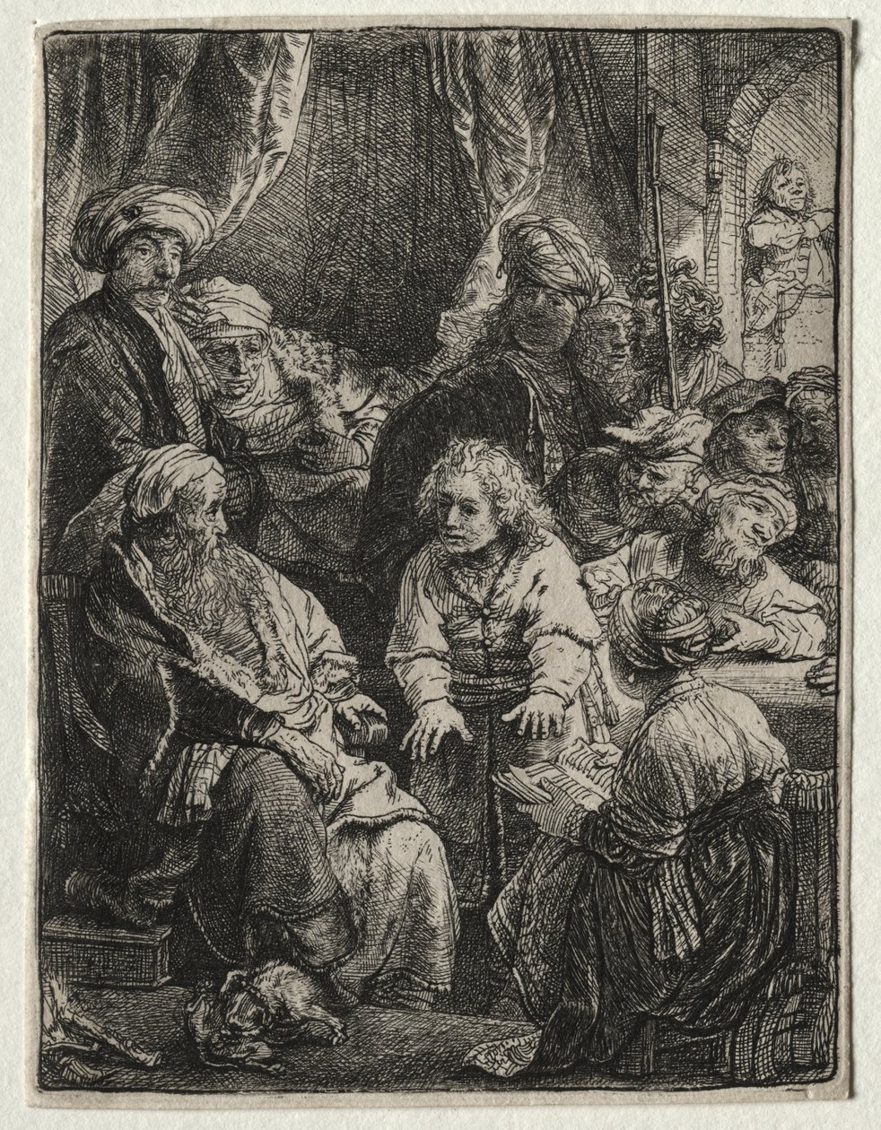 Joseph forteller sine drømmer av Rembrandt van Rijn