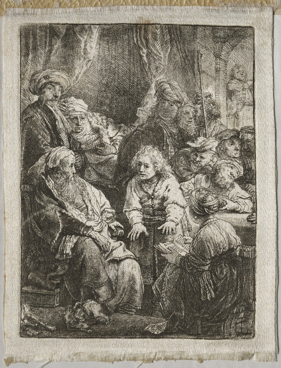 Joseph forteller sine drømmer av Rembrandt van Rijn