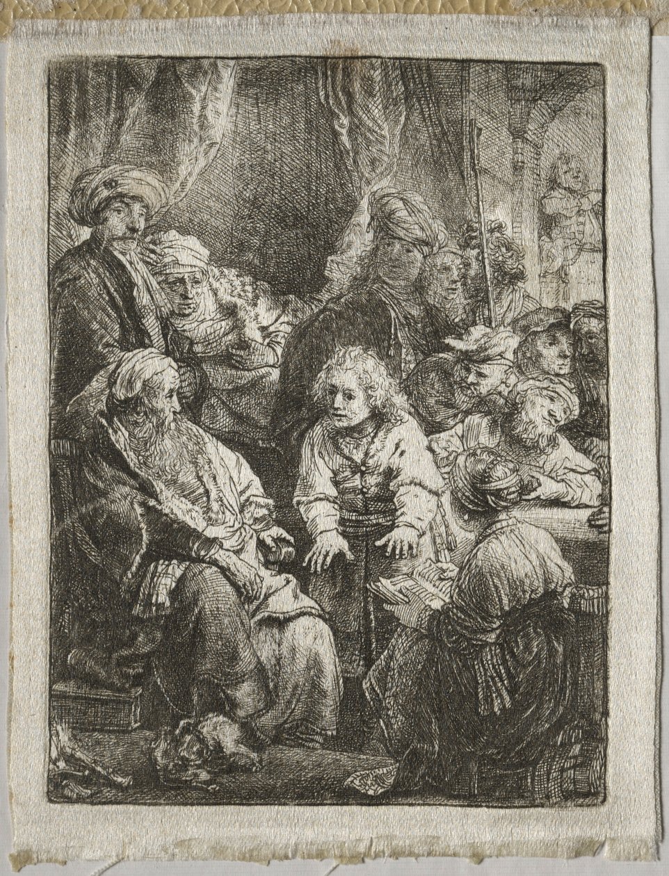 Joseph forteller sine drømmer, 1638. av Rembrandt van Rijn