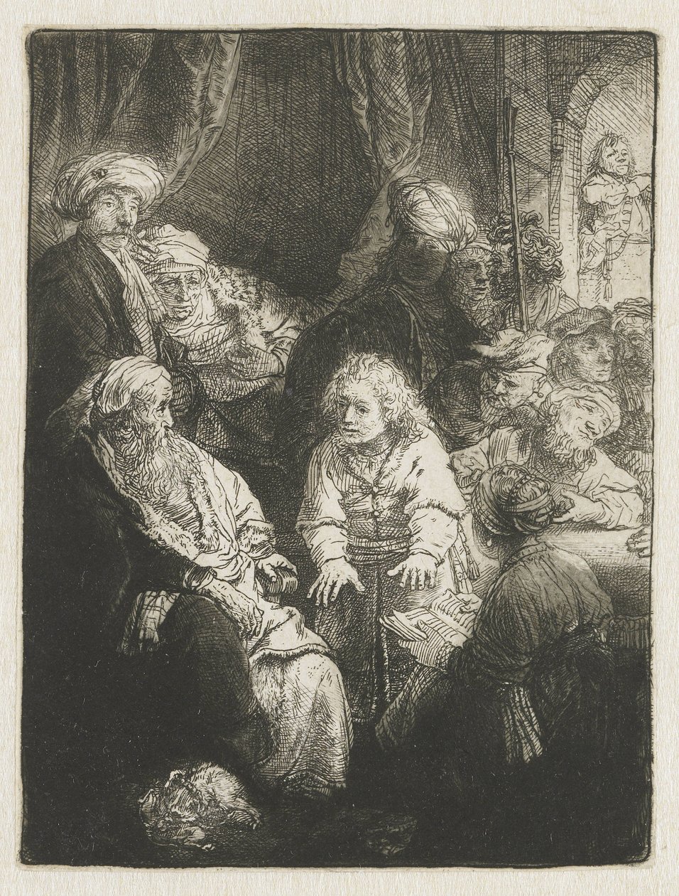 Joseph forteller drømmene sine av Rembrandt van Rijn