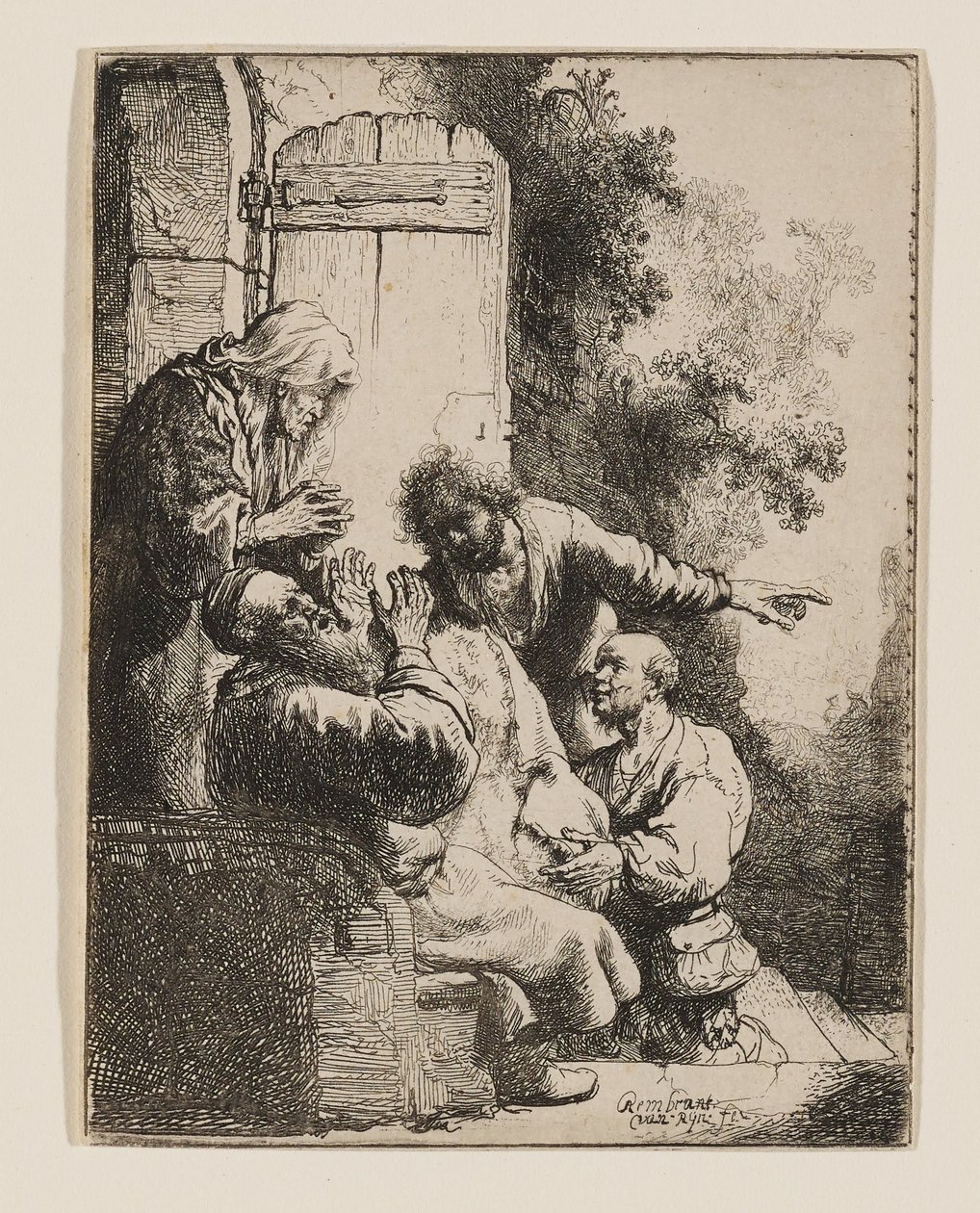 Josefs kappe ble brakt til Jakob av Rembrandt van Rijn