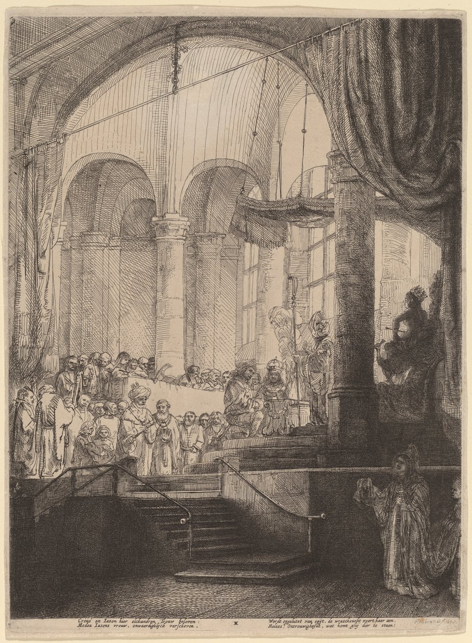 Medea, eller ekteskapet til Jason og Creusa av Rembrandt van Rijn