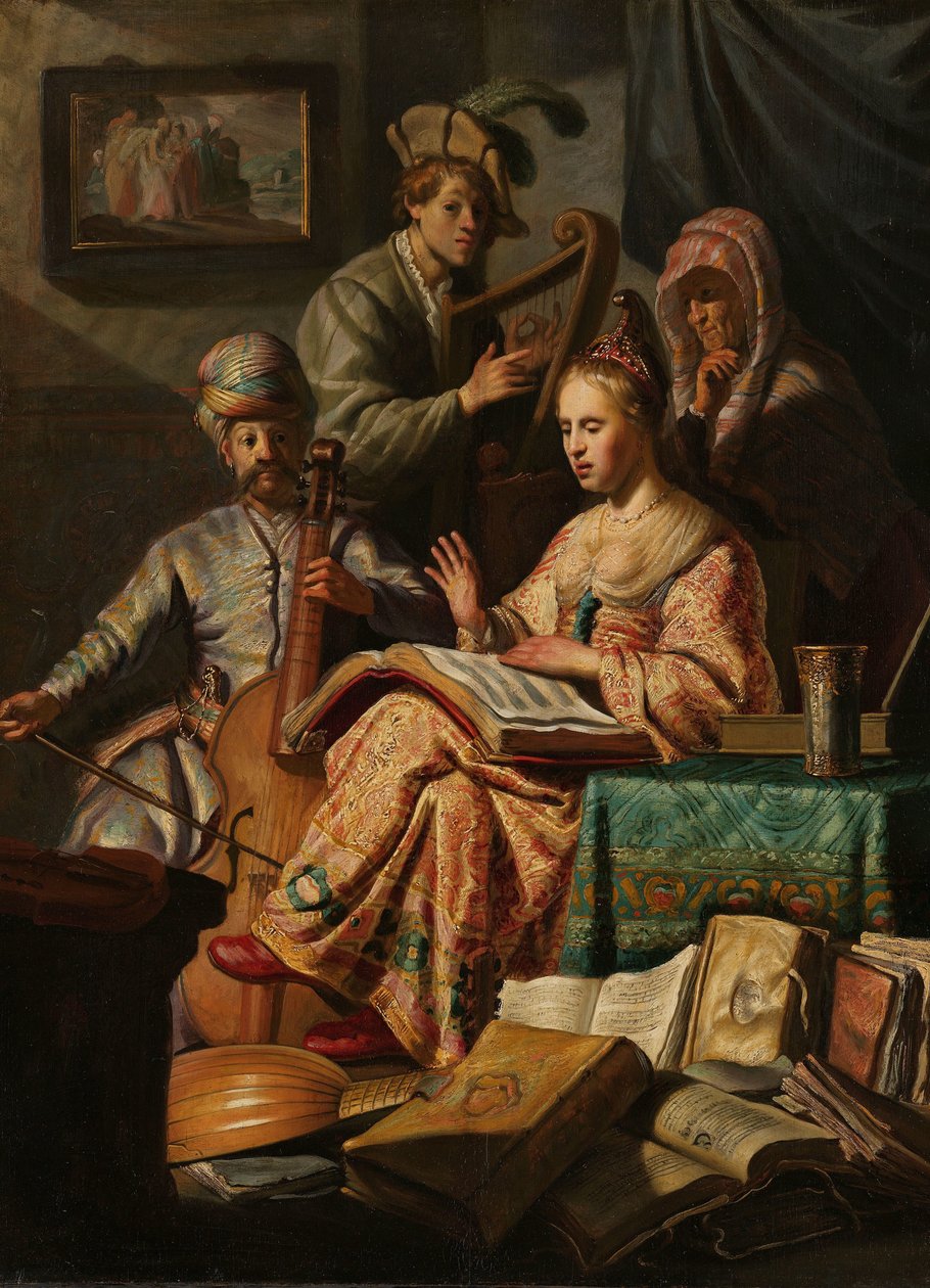 Musikalsk selskap av Rembrandt van Rijn
