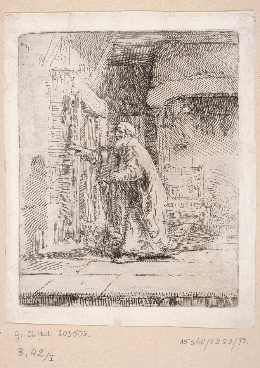 Den blinde Tobias av Rembrandt van Rijn