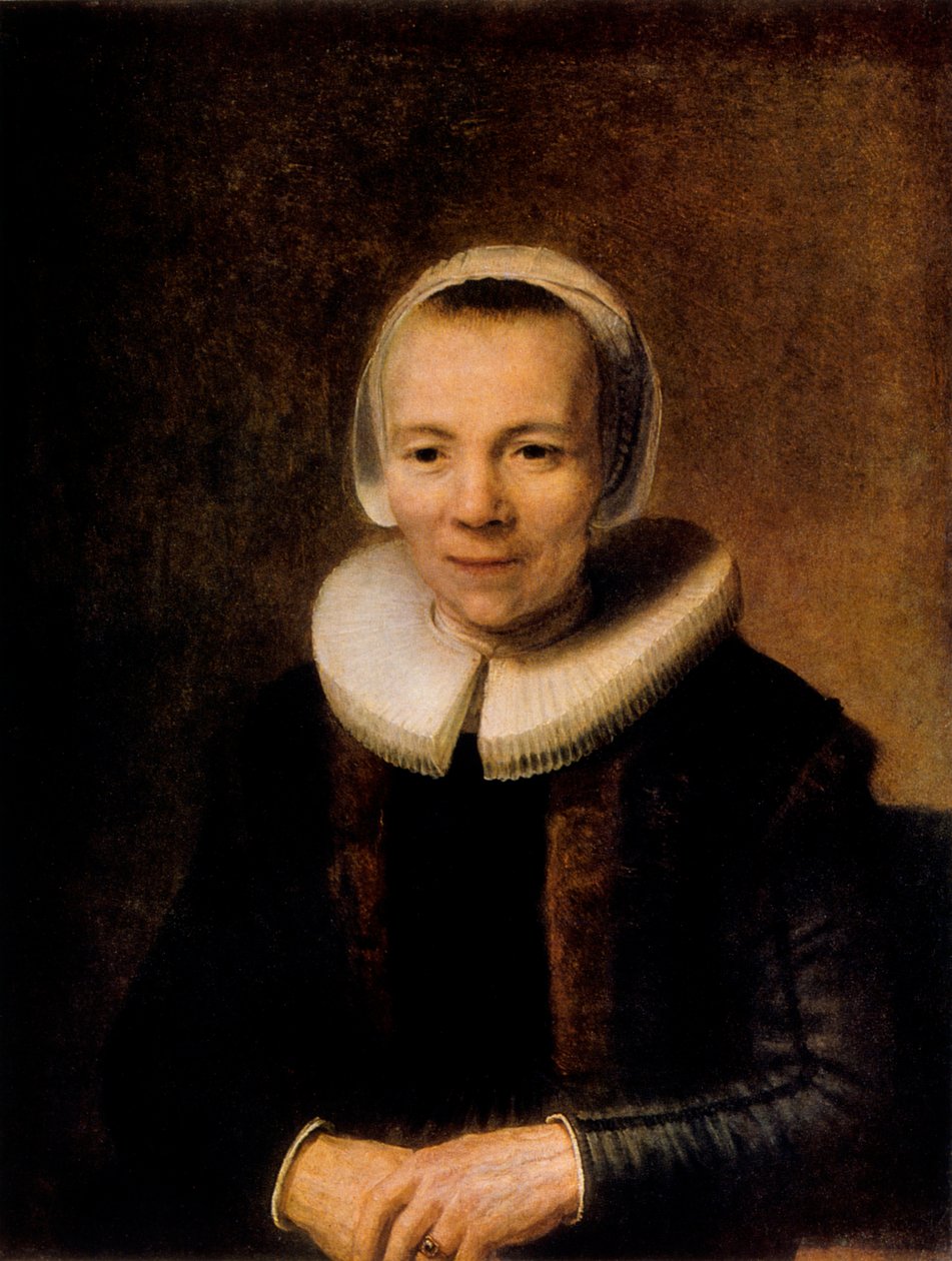 Portrett av Baertje Martens, 1649 av Rembrandt van Rijn