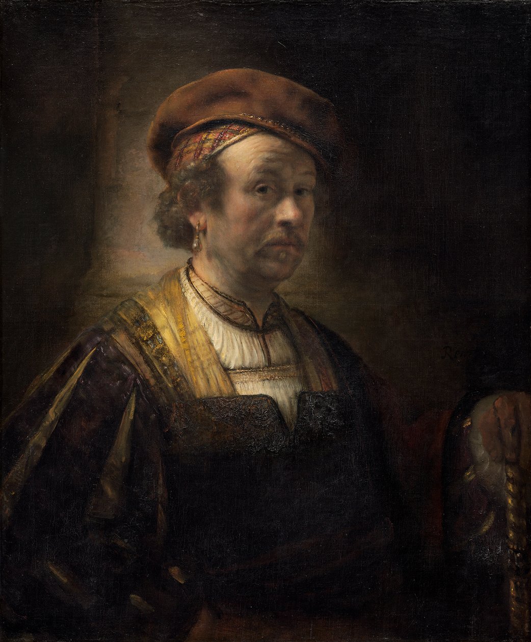 Portrett av Rembrandt, 1650 av Rembrandt van Rijn