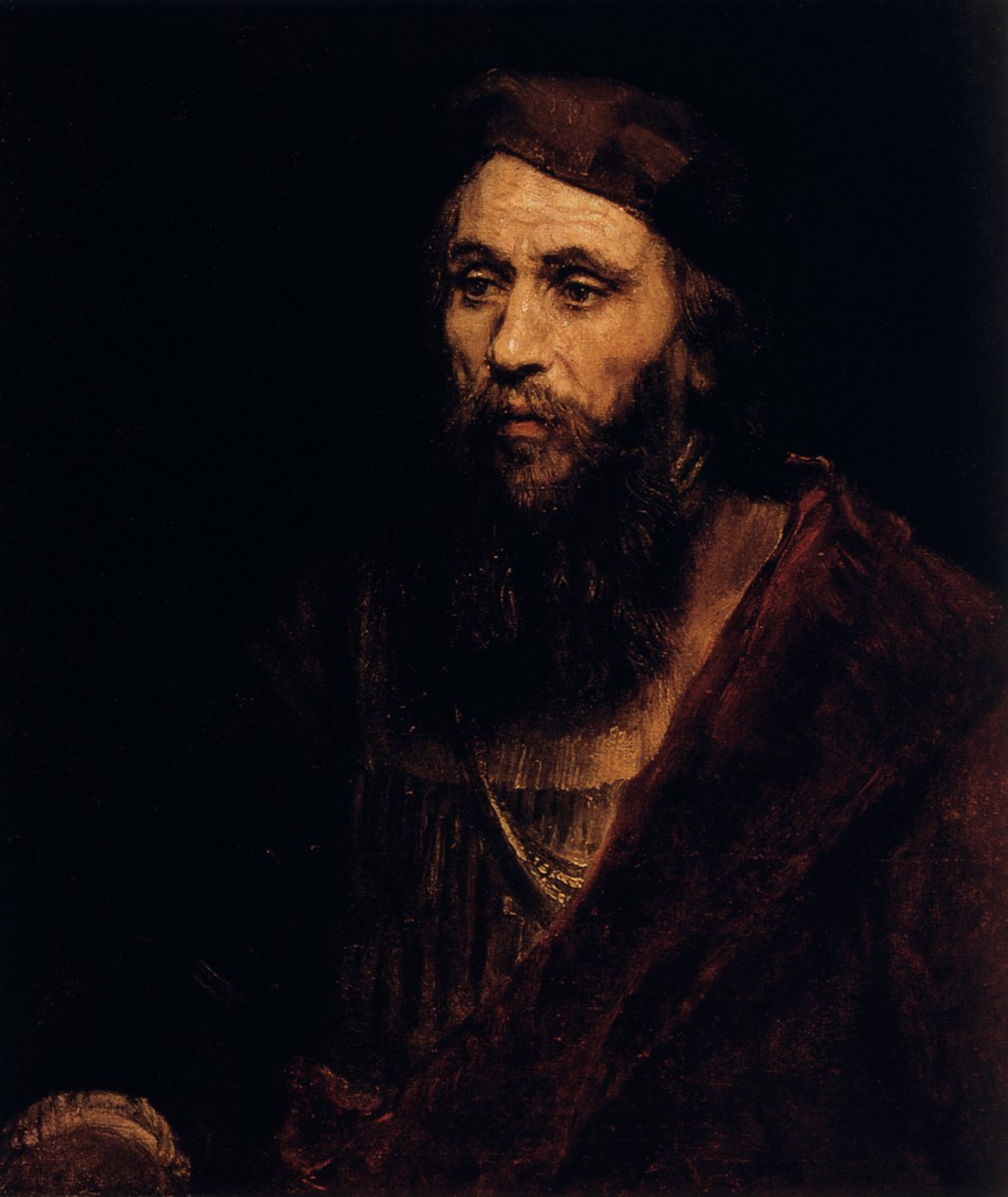 Portrett av en mann, 1661 av Rembrandt van Rijn