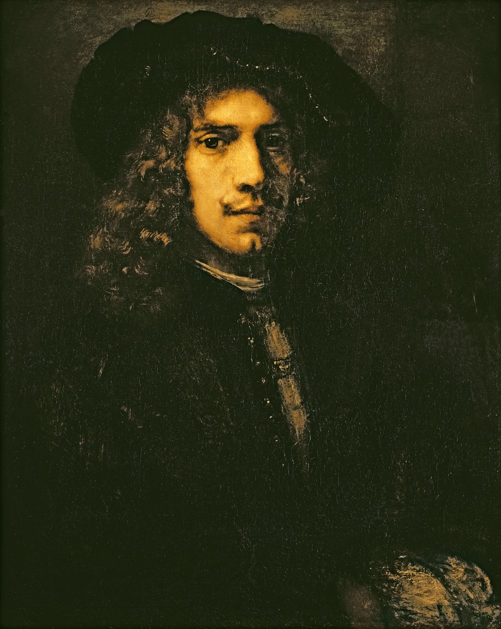 Portrett av en ung mann, 1658 av Rembrandt van Rijn