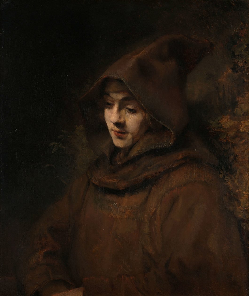 Rembrandts sønn Titus i en munkes vane Titus i munkens vane av Rembrandt van Rijn