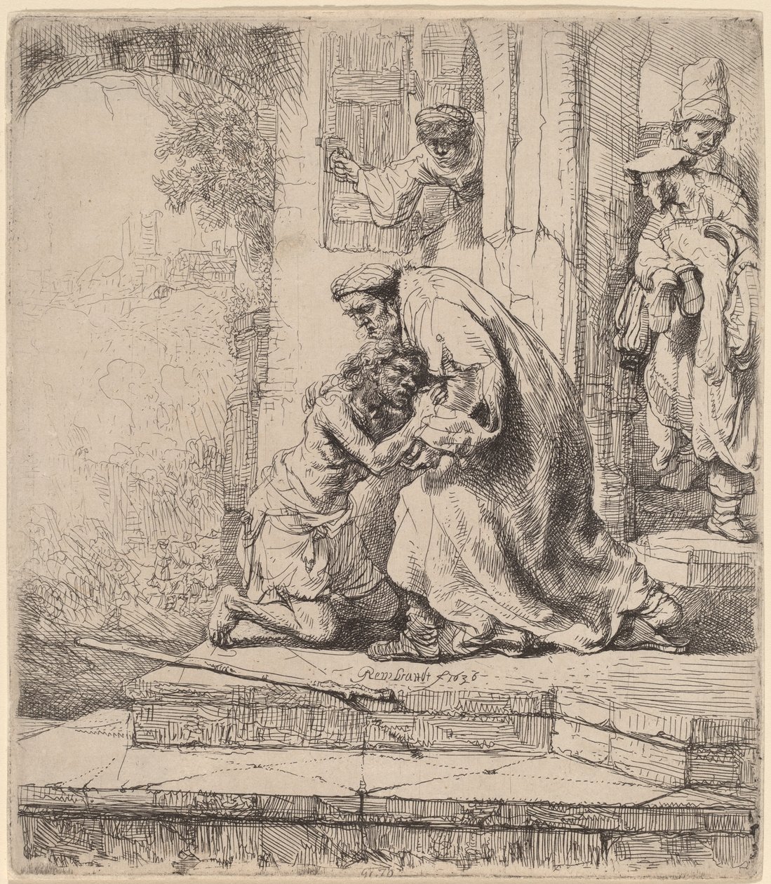 Return of the Prodigal Son av Rembrandt van Rijn