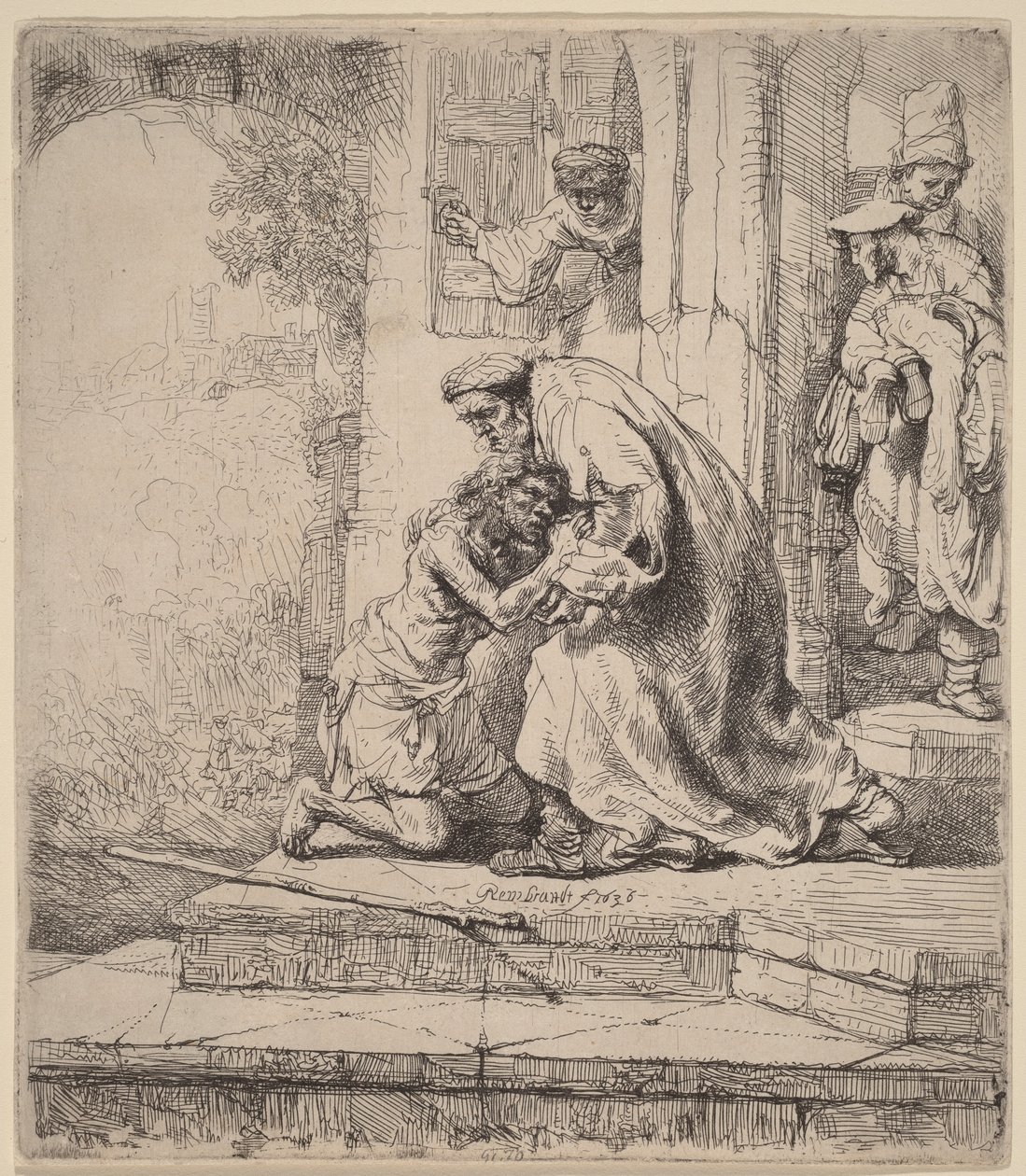 Den fortapte sønnens hjemkomst av Rembrandt van Rijn