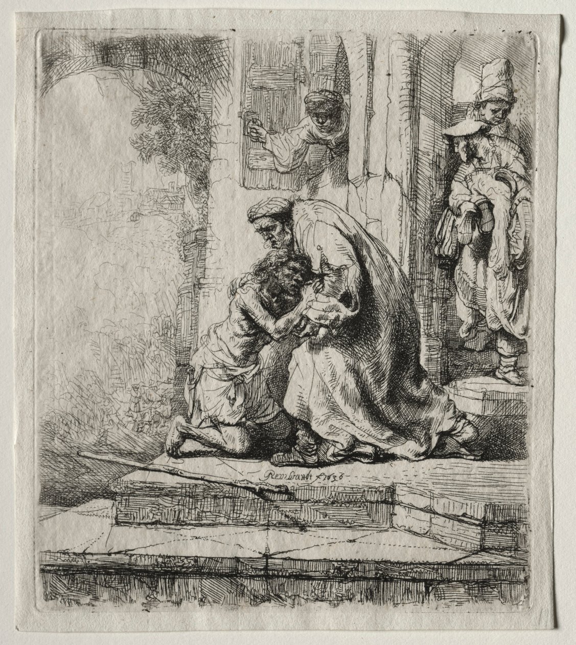 Return of the Prodigal Son, 1636. av Rembrandt van Rijn