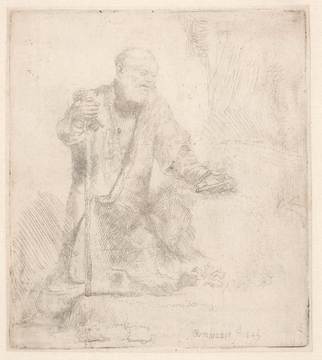 S. Peter i bot av Rembrandt van Rijn