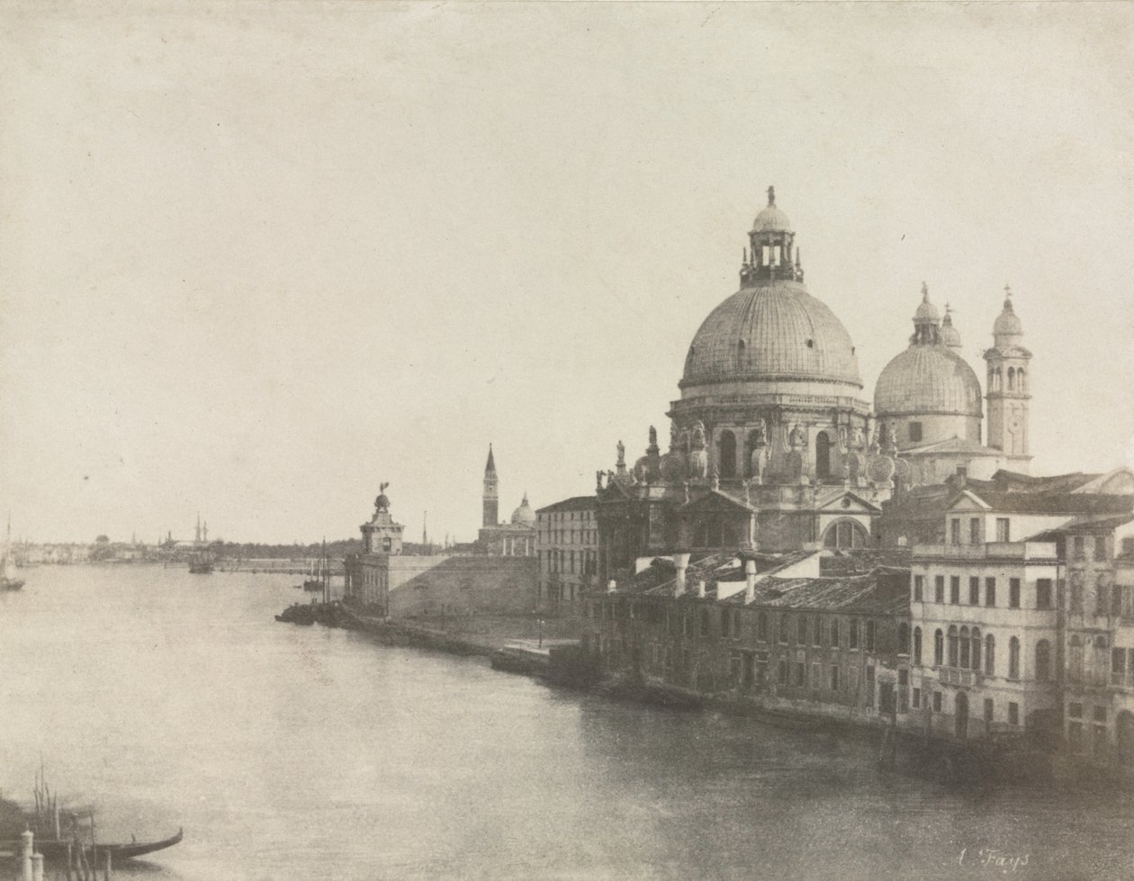 Santa Maria della Salute, utsikt over Canal Grande, Venezia av Rembrandt van Rijn