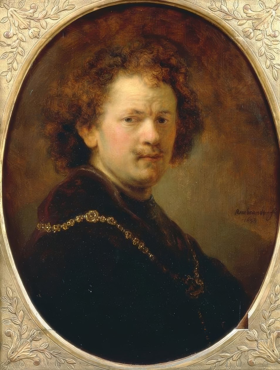 Selvportrett av Rembrandt van Rijn