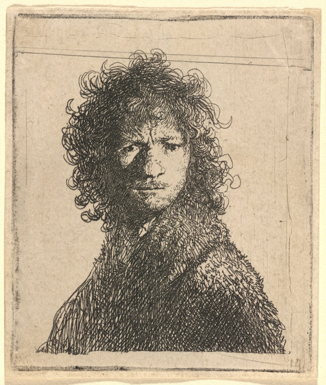 Self-Portrait, Frowning   1246910   no       norwegian Successfully Translated  Original: Figures in Rowing Boats in a Rocky Cove, Sailing Ships Beyond. Translat: Figures in Rowing Boats in a Rocky Cove, Sailing Ships Beyond. 1193065 no norwegian Successfu av Rembrandt van Rijn