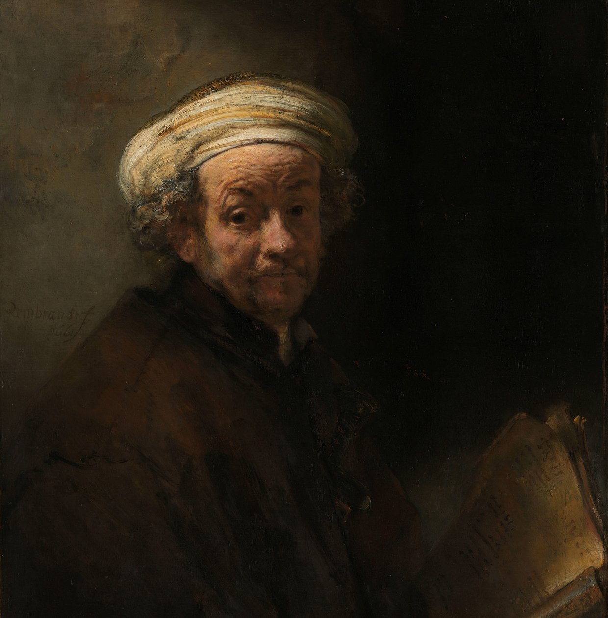 Selvportrett som apostelen Paulus Selvportrett som apostelen Paulus av Rembrandt van Rijn
