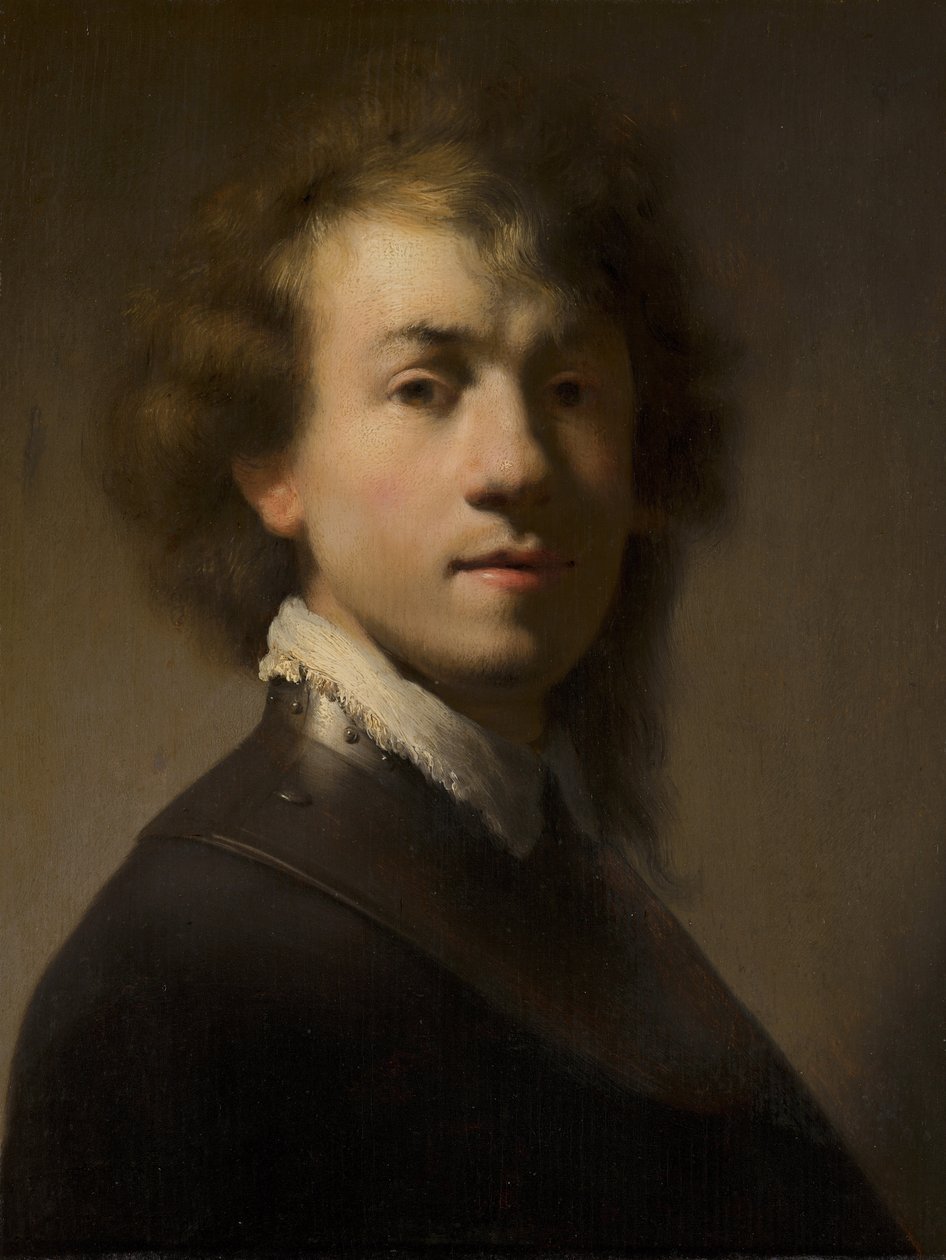 Selvportrett, 1629 av Rembrandt van Rijn