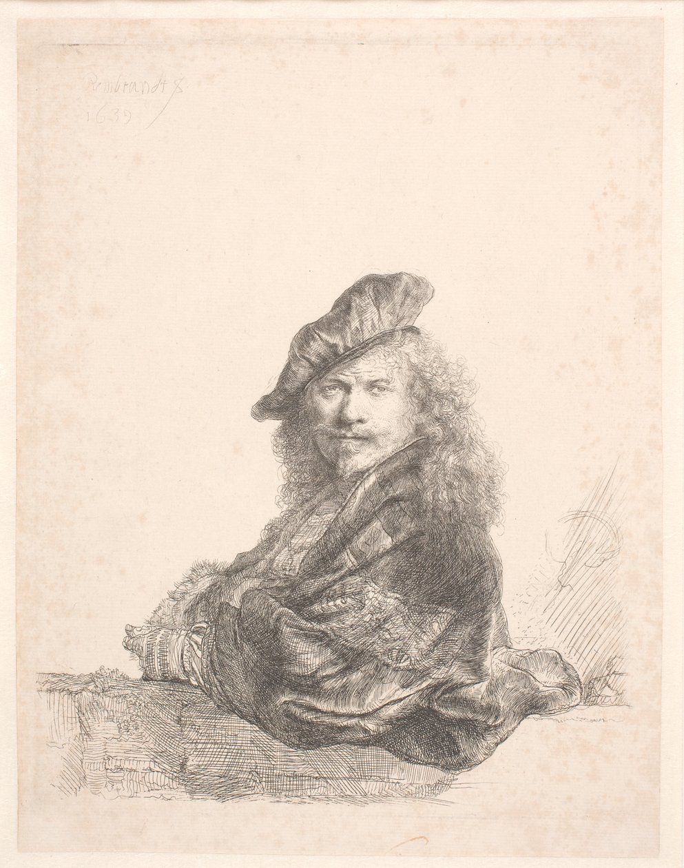Selvportrett av Rembrandt van Rijn