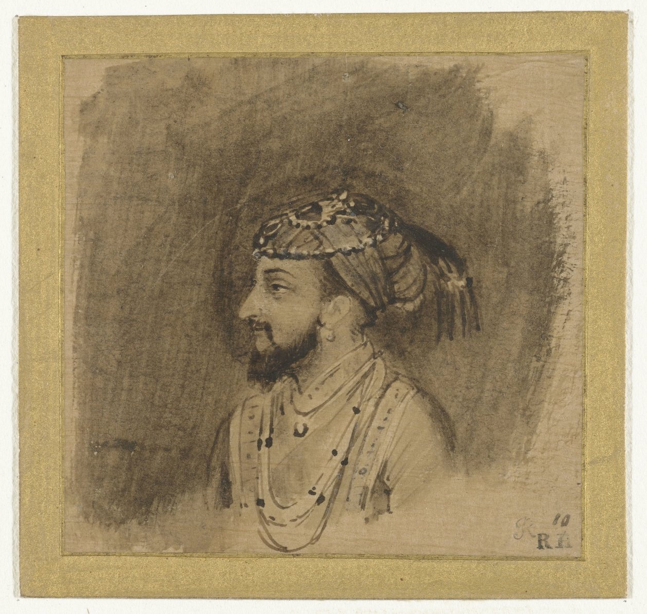 Keiser Shah Jahan av Rembrandt van Rijn